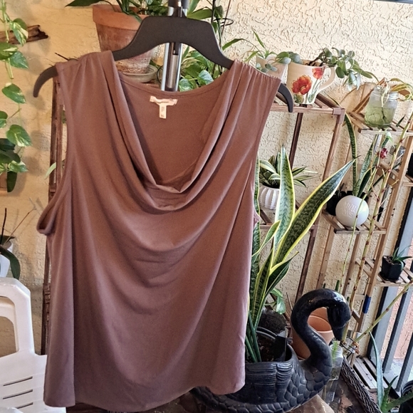 NWOT Cowel Neck, Sleeveless Blouse - Picture 1 of 2